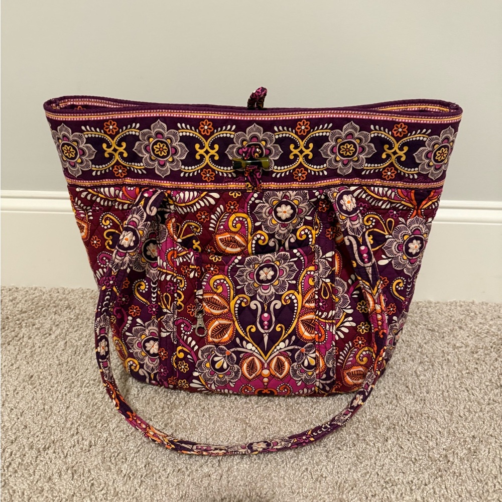 Vera Bradley Safari Sunset Large Tote